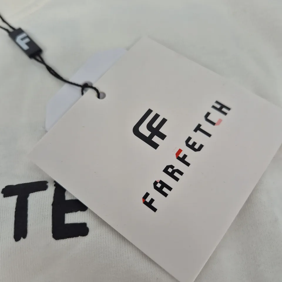 OFF-WHITE C/O VIRGIL ABLOH T-SHIRT – WHITE, SIZE L