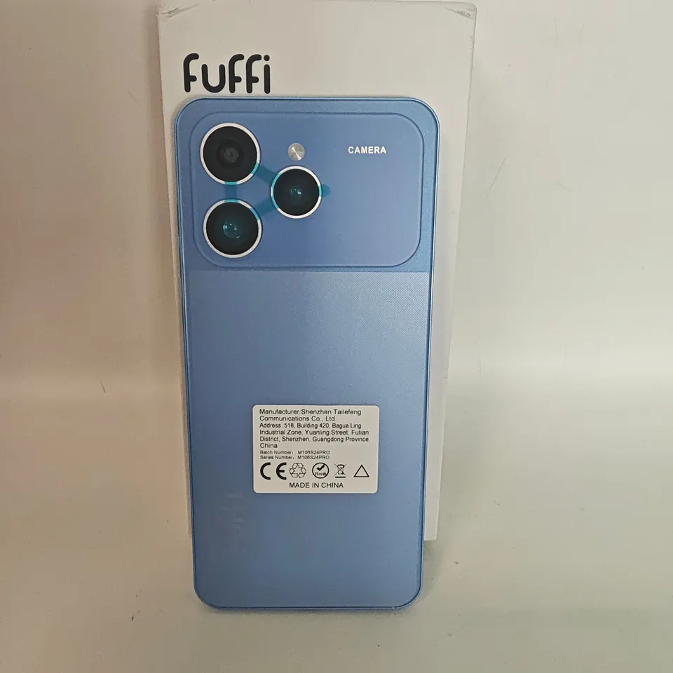 BOXED FUFFI M17 PRO ANDROID SMART PHONE IN BLUE