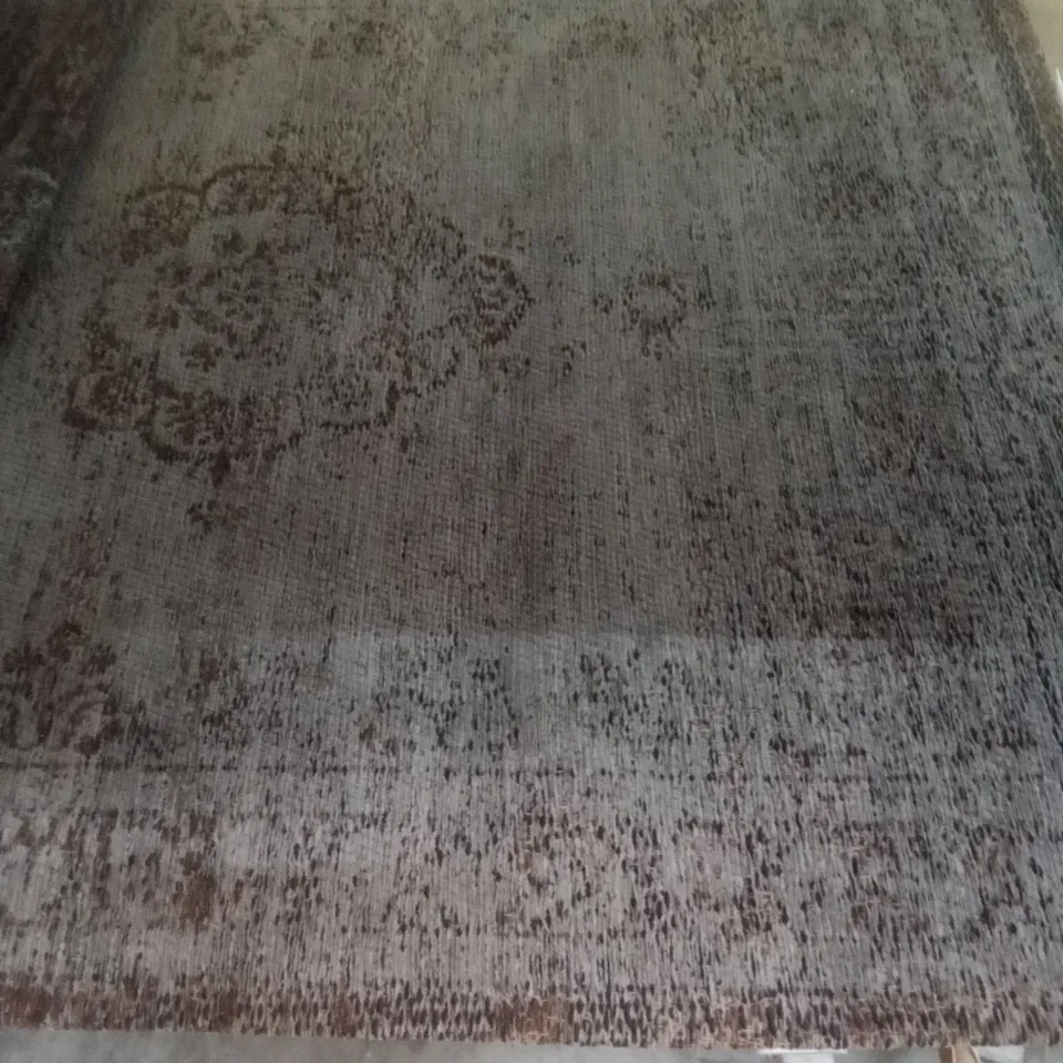 FADING WORLD FLATWEAVE COTTON GREY 80X150CM