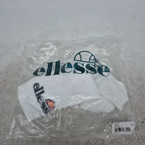 ELLESSE VOODOO TEE – WHITE – UK LARGE