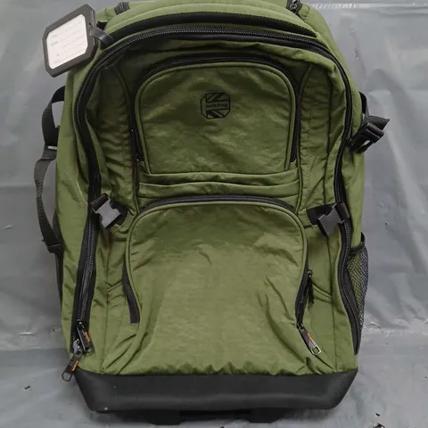 BRITBAG NAURU KHAKI MEDIUM TROLLEY BACKPACK