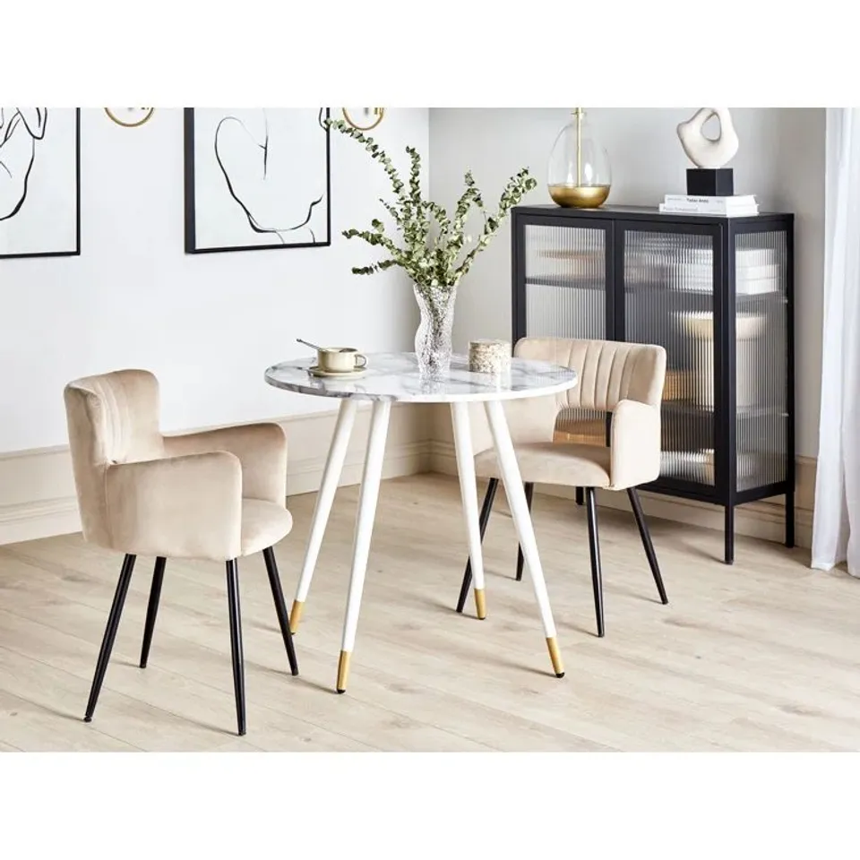 CHUNCHULA 80CM IRON FLAT DINING TABLE