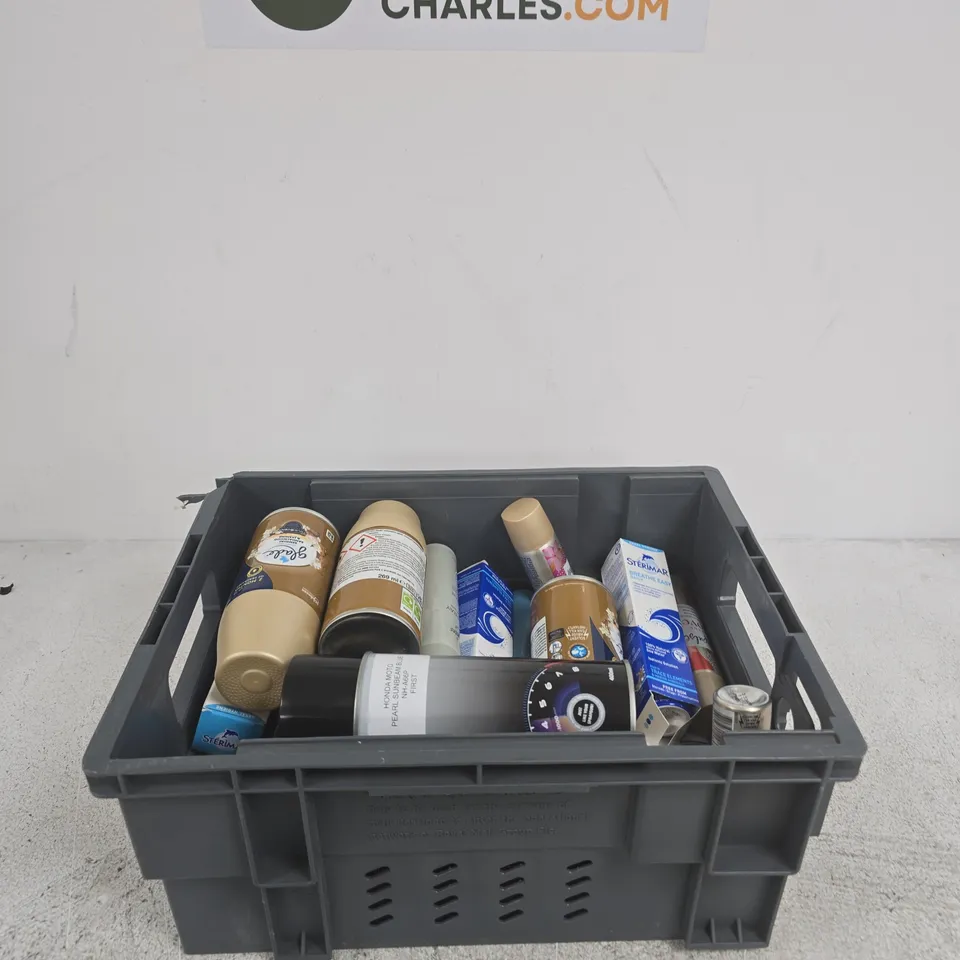 APPROXIMATELY 25 ASSORTED ITEMS INCLUDING NEILMED PIERCING AFTERCARE, DESIGNER FRAGRANCES BODY SPRAY AND STERIMAR BREATH EASY ISOTONIC SOLUTION