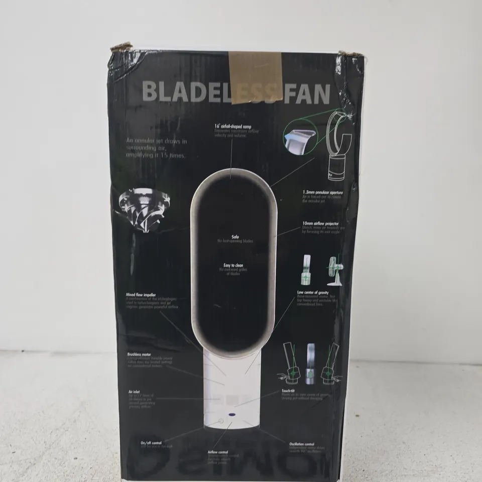 BLADELESS FAN – BOXED