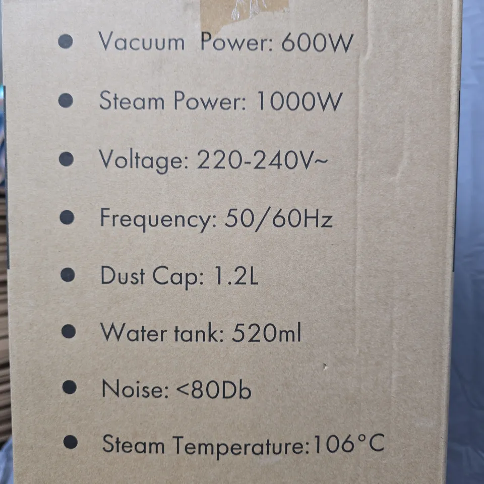 HOMESMART STEAM VACUUM CLEANER – MODEL VCS-160A (BOXED)