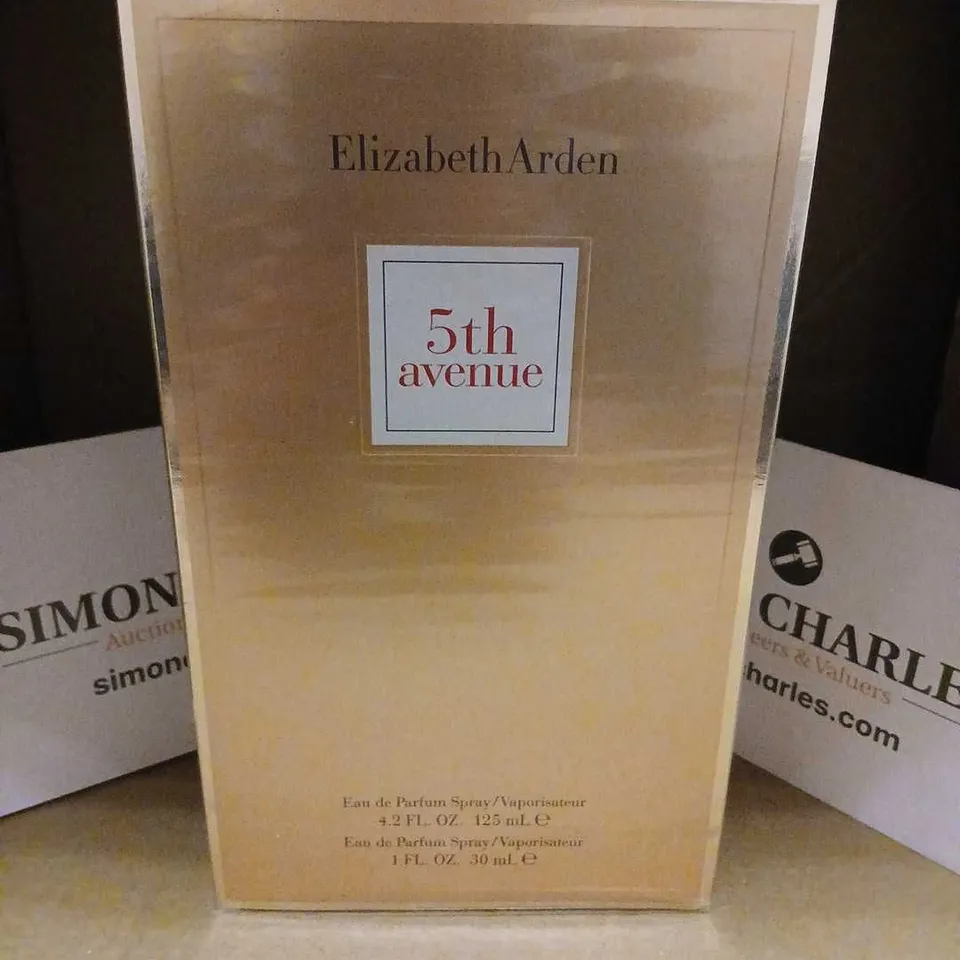 BOXED AND SEALED ELIZABETH ARDEN 5TH AVENUE EAU DE PARFUM 125ML
