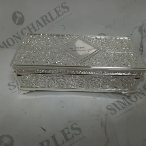 PERSONALISED ANTIQUE JEWELLERY BOX