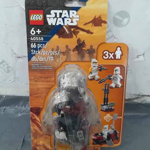 BOXED LEGO STAR WARS: CLONE TROOPER COMMAND STATION (40558)