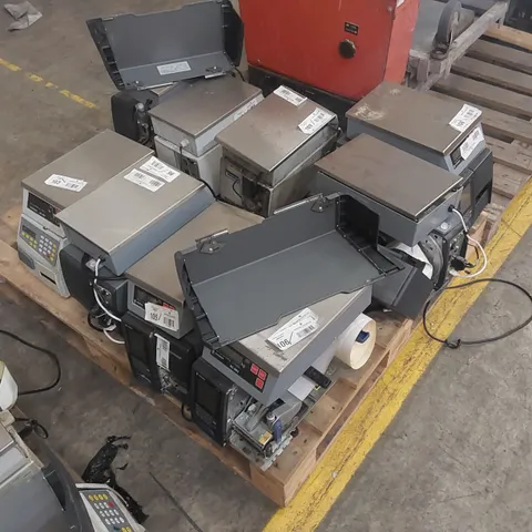 PALLET CONTAINING ASSORTED COMMERCIAL SCALES/RECEIPT MACHINES