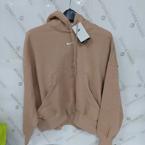 WOMENS NUDE NIKE JUMPER OVERSIZED FIT SIZE SMALL