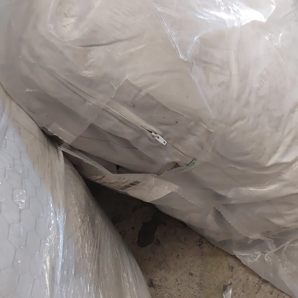 BAGGED FUTON MATTRESS GREY FABRIC 