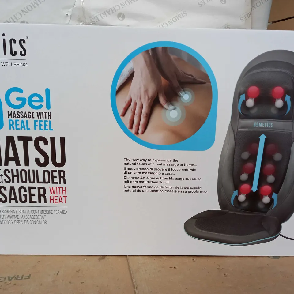 HOMEDICS SHIATSU BACK AND SHOULDER MASSAGER