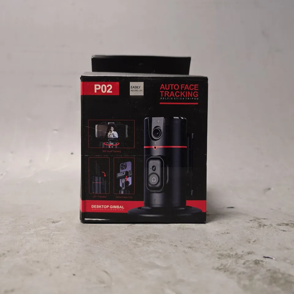 BOXED P02 AUTO FACE TRACKING DESKTOP GIMBAL