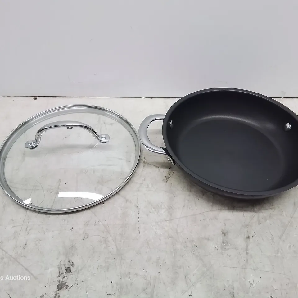 BOXED COOK'S ESSENTIALS STAINLESS STEEL 22CM PAN (1 BOX)