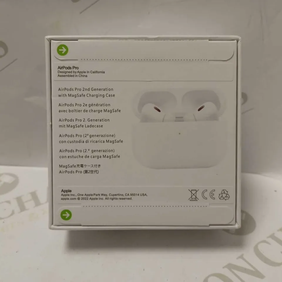 SEALED AND BOXED AIRPODS PRO (2ND GENERATION) MAGSAFE CHARGING CASE: A2700