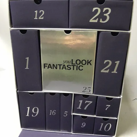 BOXED LOOKFANTASTIC 25 DAYS OF ICONIC BEAUTY ADVENT CALENDAR 