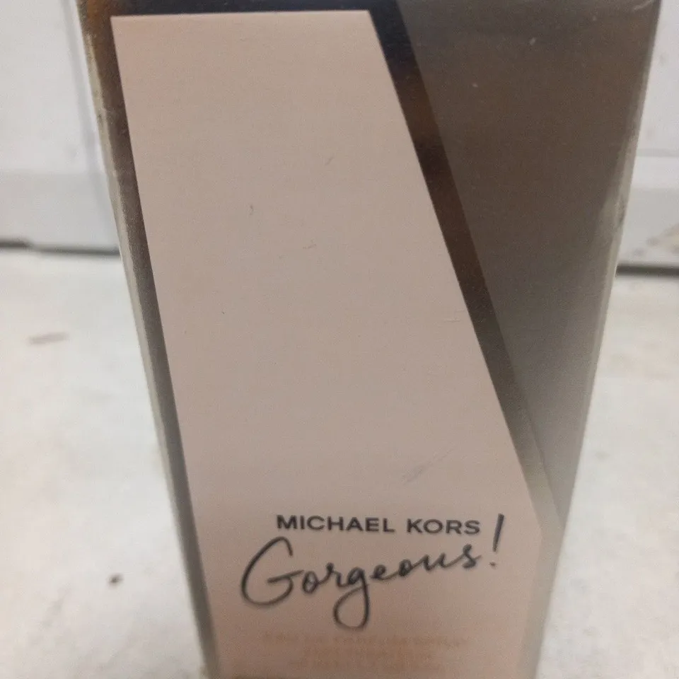 BOXED AND SEALED MICHEAL KORS GORGEOUS EAU DE PARFUM 50ML
