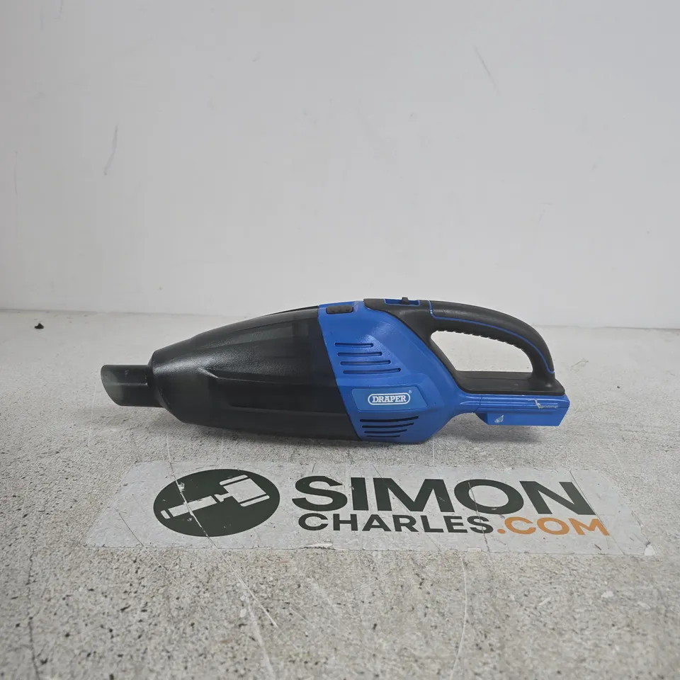 DRAPER 20V VACUUM CLEANER – BARE UNIT (BLUE)