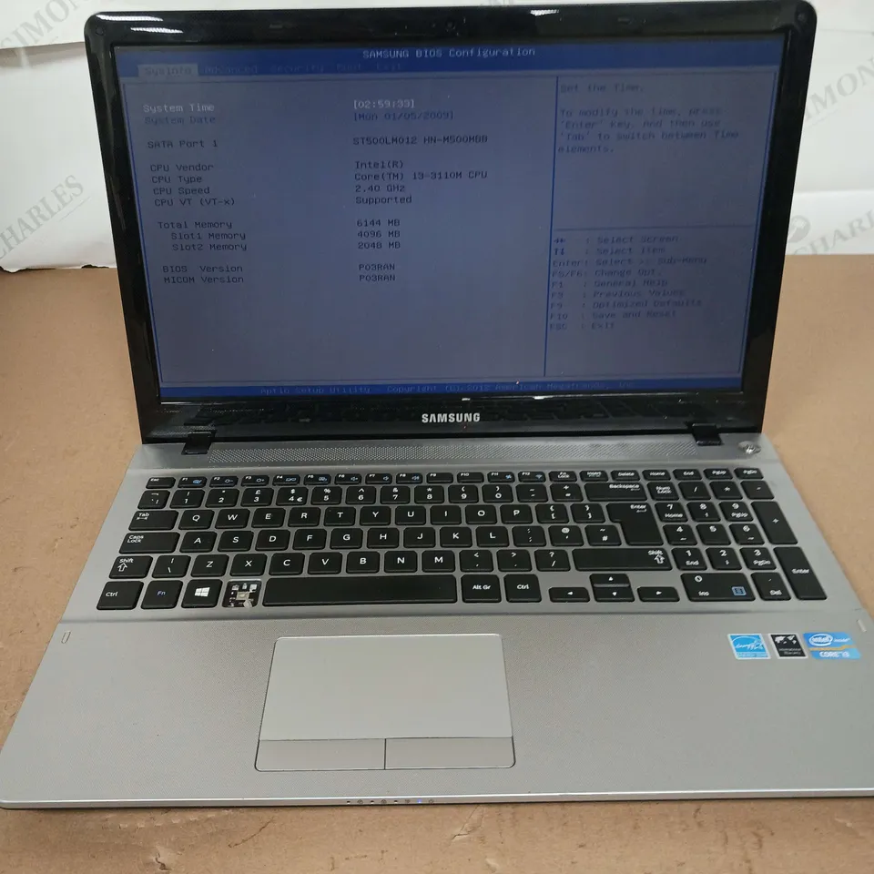 SAMSUNG 370R4E/370R4V/370R5E/3570RE/370R5V 15 INCH	I3-3110M 2.40GHZ