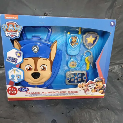 BOXED PAW PATROL CHASE ADVENTURE CASE