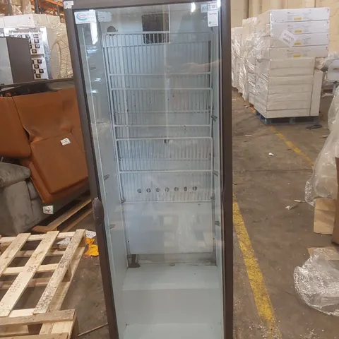 CORNELIUS ZENITH 600T COMMERCIAL SINGLE-DOOR, GLASS-FRONT BOTTLE COOLER AND DRINKS FRIDGE