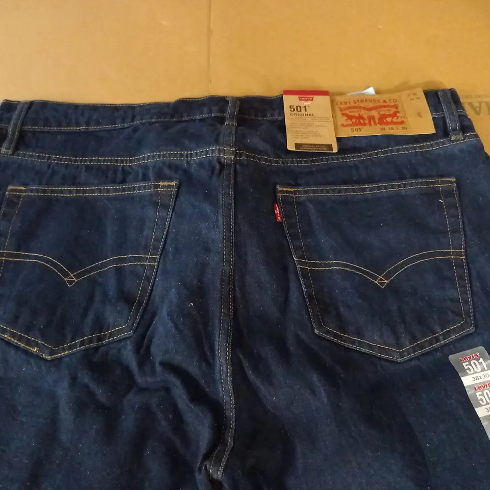 LEVIS 501 ORIGINAL JEANS - W38 L30