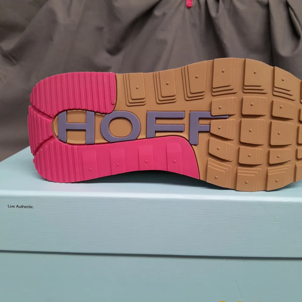 BOXED HOFF AEGINA TRAINERS IN BEIGE - UK 6