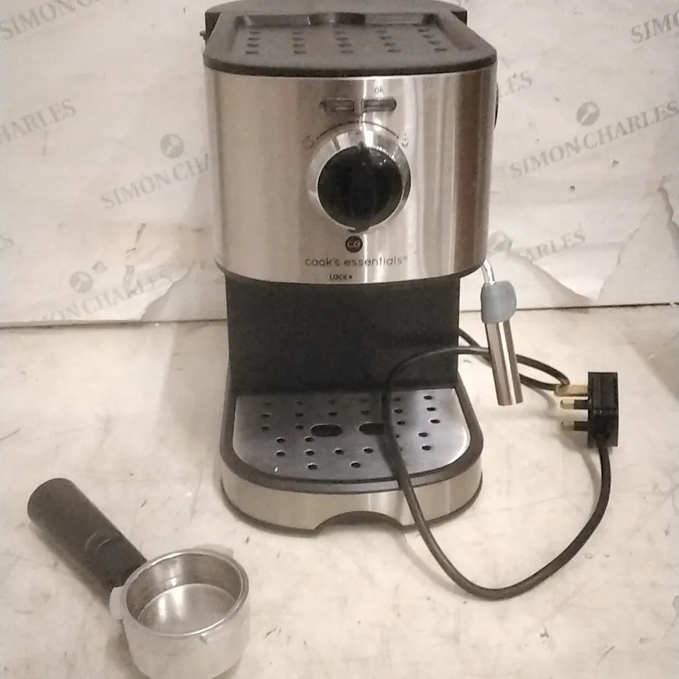 BOXED COOK'S ESSENTIALS PUMP ESPRESSO COFFEE MACHINE