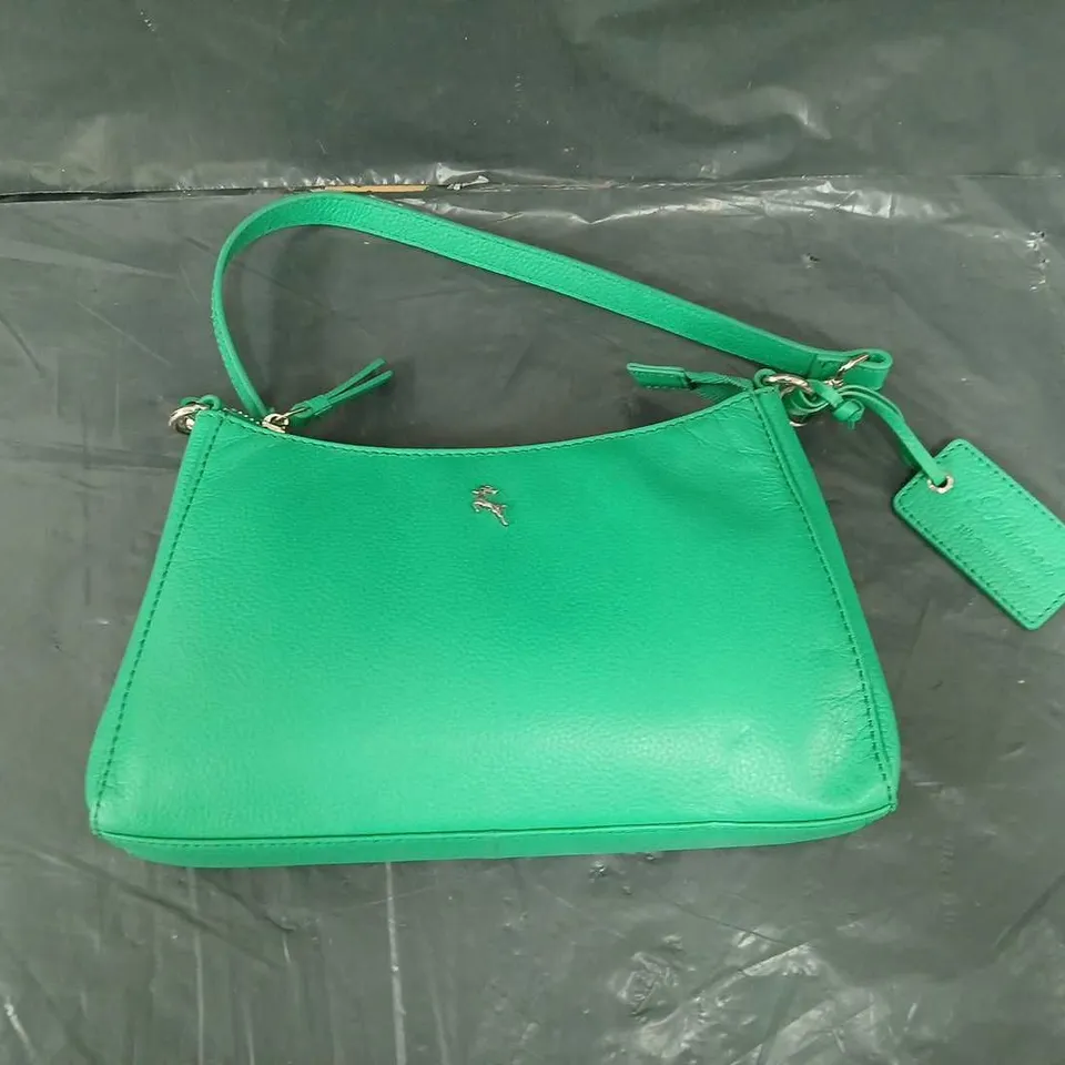 ASHWOOD SCOOP SMALL SHOULDER BAG EMERALD 