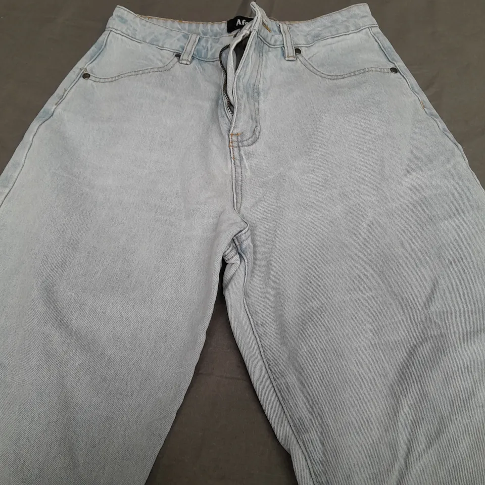 AFENDS LIGHT DENIM JEANS - UK 8