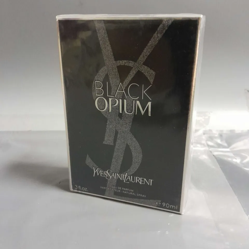 BOXED AND SEALED YVES SAINT LAURENT BLACK OPIUM EAU DE PARFUM 90ML