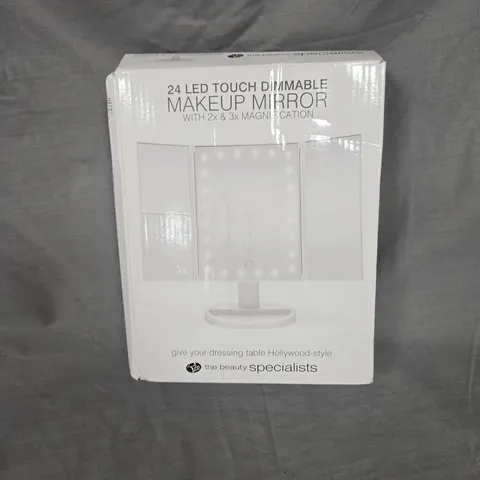 RIO 24 LED TOUCH DIMMABLE COSMETIC MIRROR