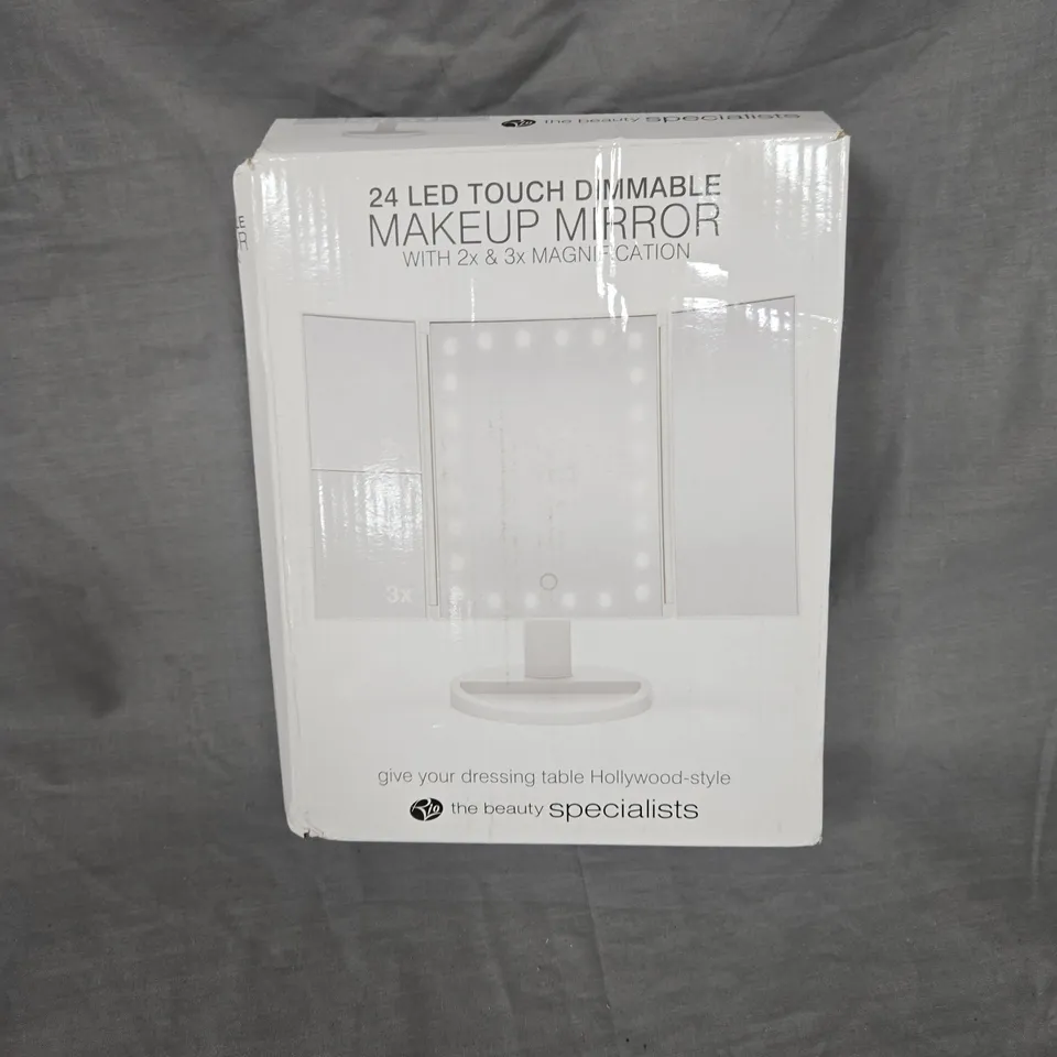 RIO 24 LED TOUCH DIMMABLE COSMETIC MIRROR