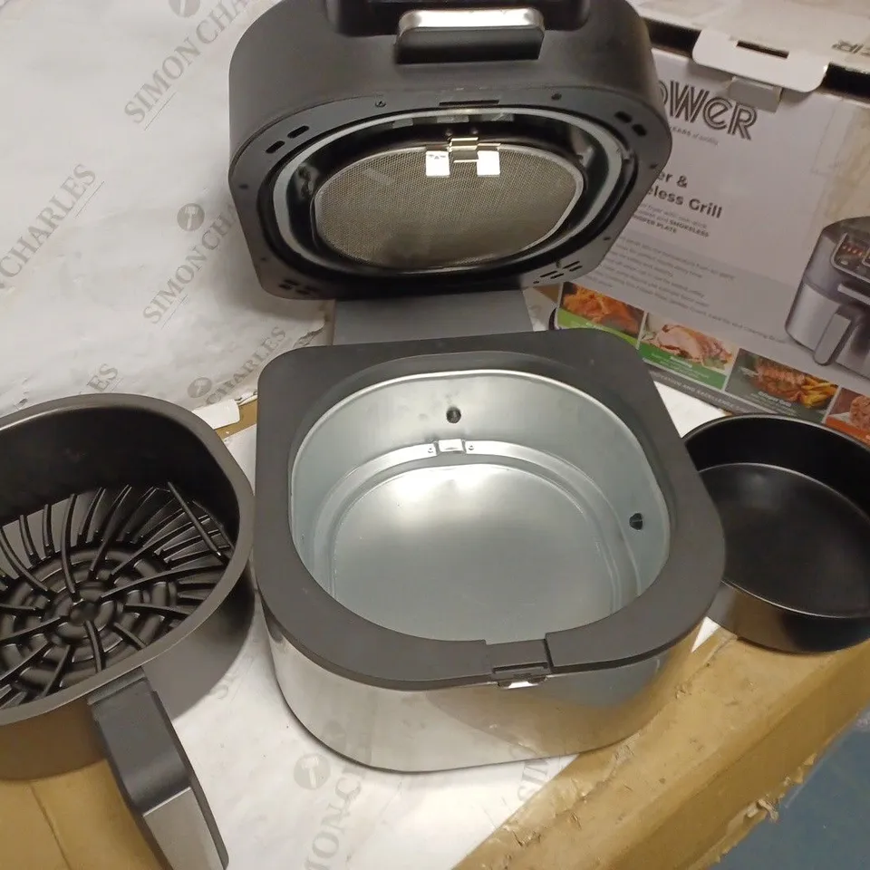 TOWER T17086 VORTX AIR FRYER AND GRILL