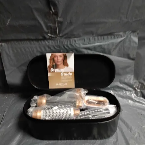 LILYSTYLER HAIR STYLING KIT WITH TWO TOOLS IN BLACK CASE β STYLE GUIDE INCLUDED