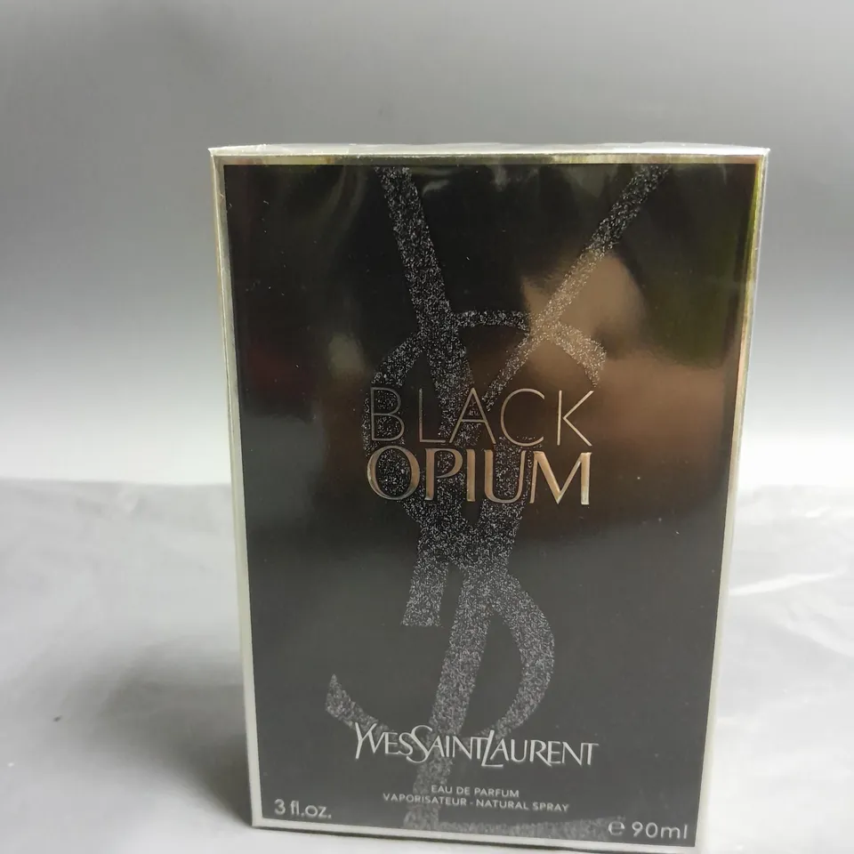BOXED AND SEALED YVES SAINT LAURENT BLACK OPIUM EAU DE PARFUM 90ML