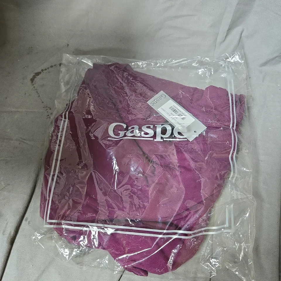 BOX OF APPROXIMATELY 25 ASSORTED CLOTHING ITEMS INCLUDING CYBERJAMMIES KNIT TOP , NAOMI & NICOLE BRIEFS , GORSENIA BRA AND GASPE TEE SHIRT 