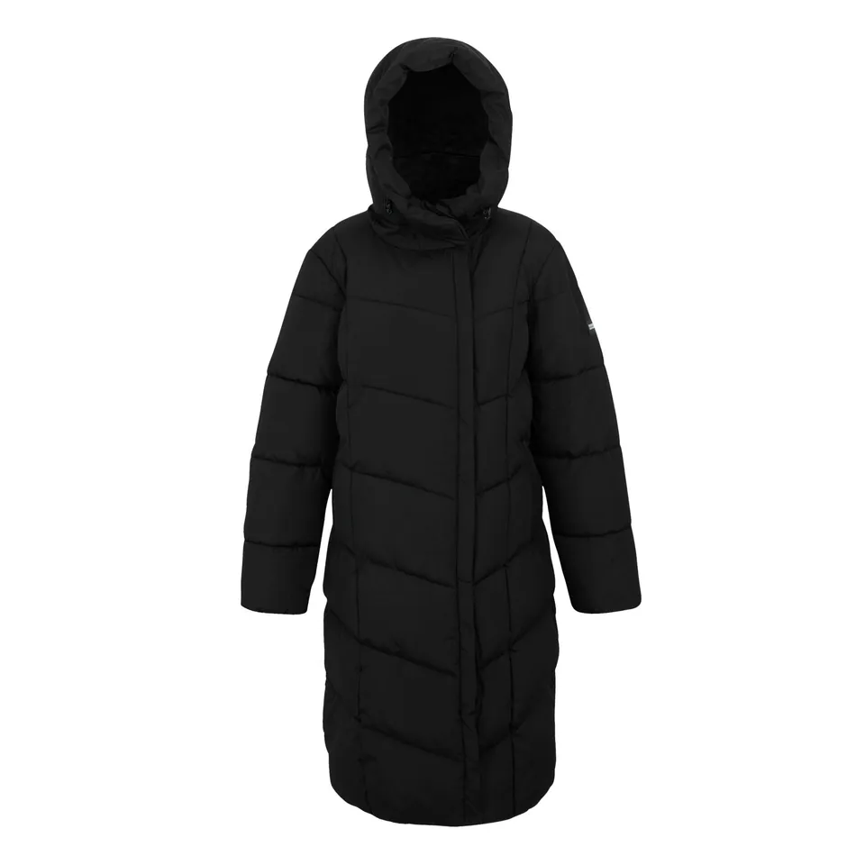 BRAND NEW REGATTA WOMEN'S NURIE QUILTED JACKET IN BLACK SIZE 12