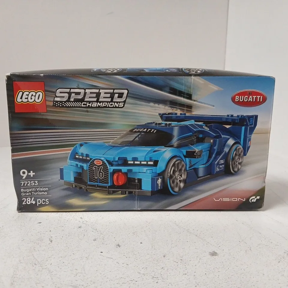 BOXED LEGO SPEED CHAMPIONS BUGATTI VISION GRAN TURISMO - 77253