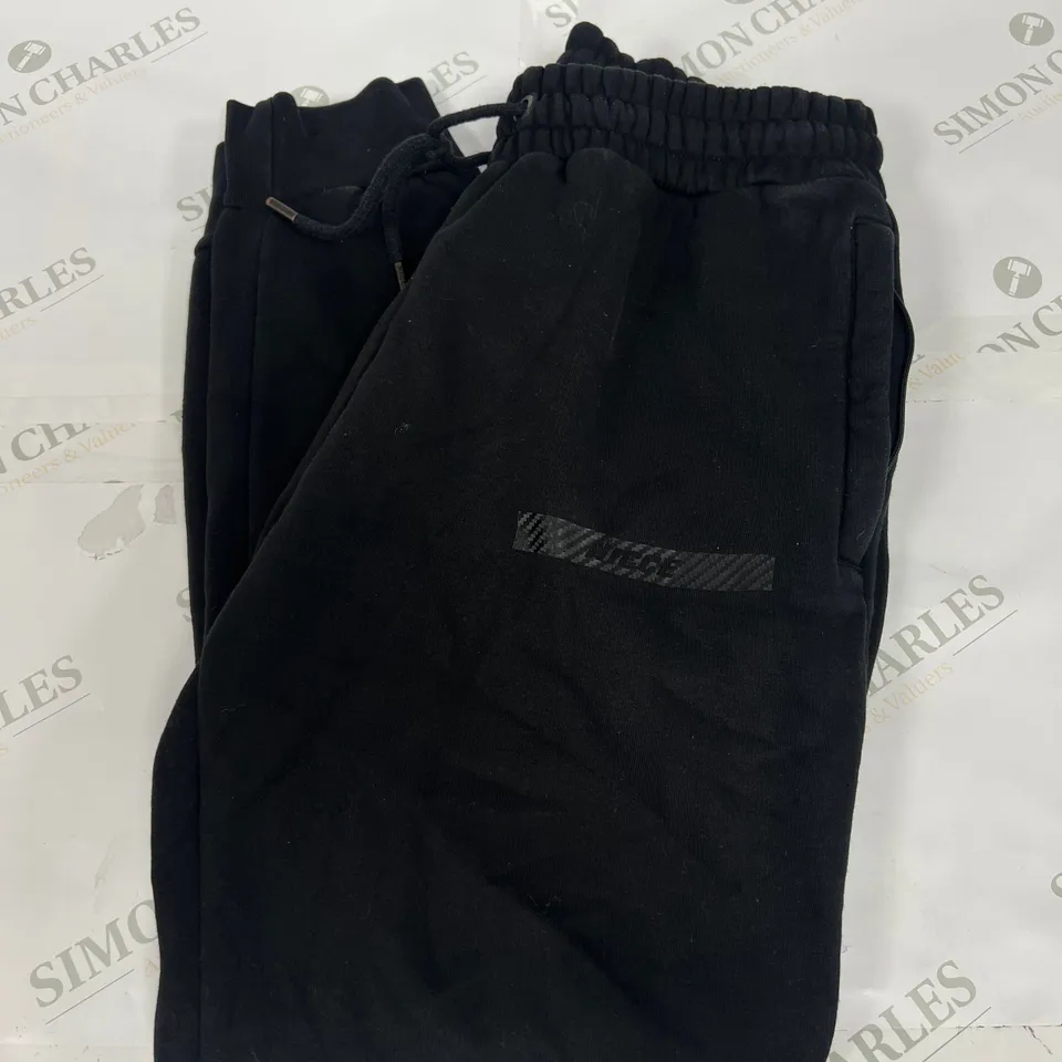 NICCE LOGO JOGGERS IN BLACK SIZE MEDIUM