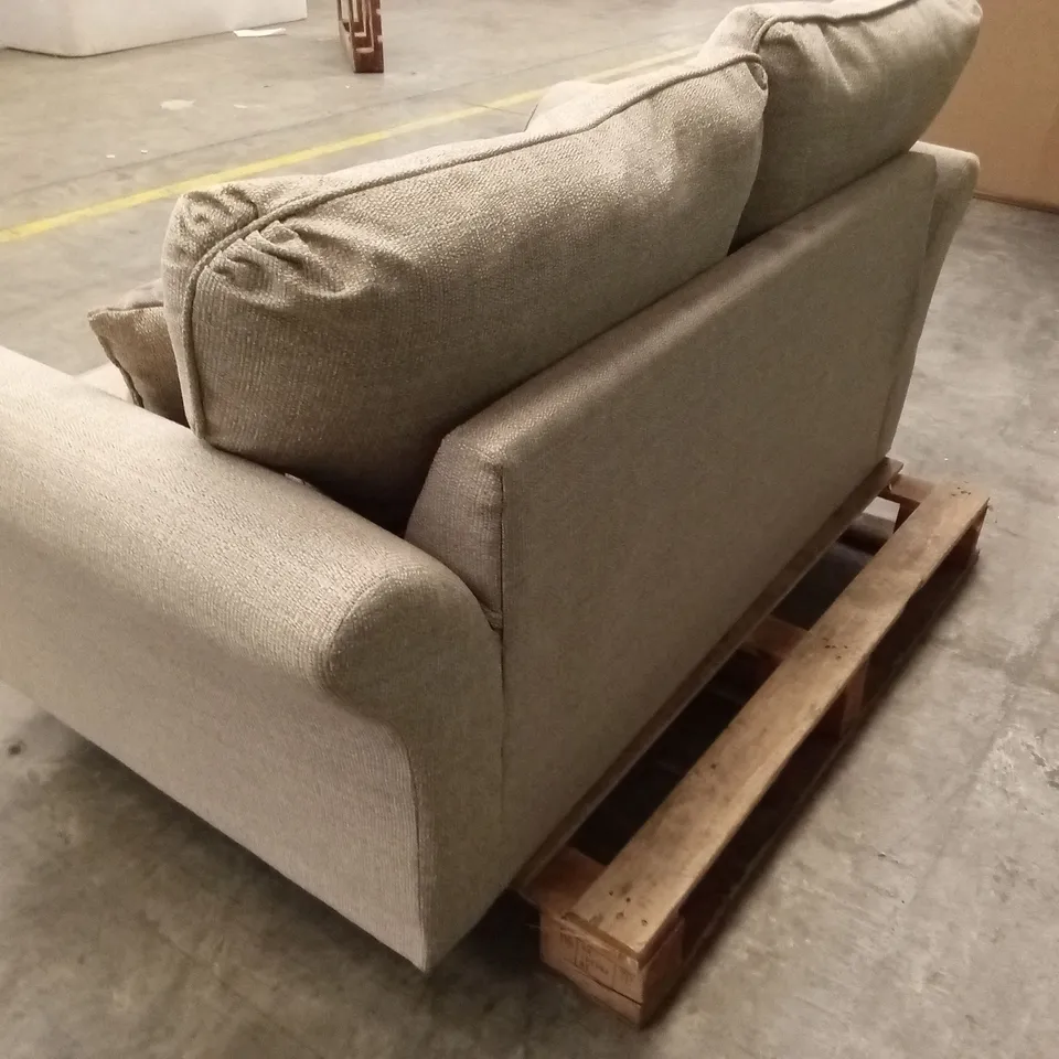 ALSOP 2 SEATER FABRIC SOFA - NATURAL RRP £729