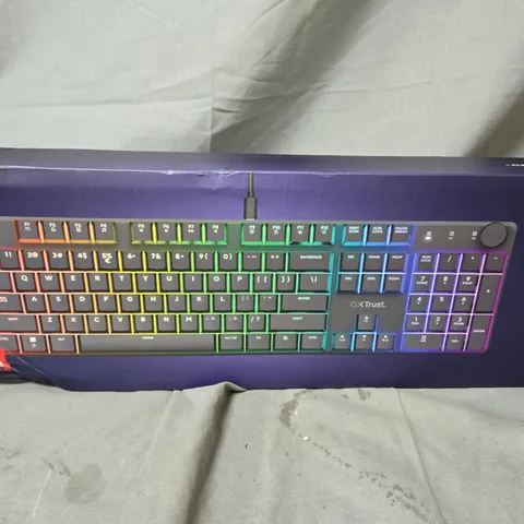 GXTRUST PREMIUM FULL-SIZE MECHANICAL GAMING KEYBOARD WITH RGB ILLUMINATION