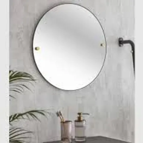 BOXED ADELPHI ROUND WALL MIRROR