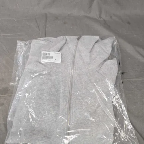 RUTH LANGSFORD ZIP THRU JACKET IN GREY - XL