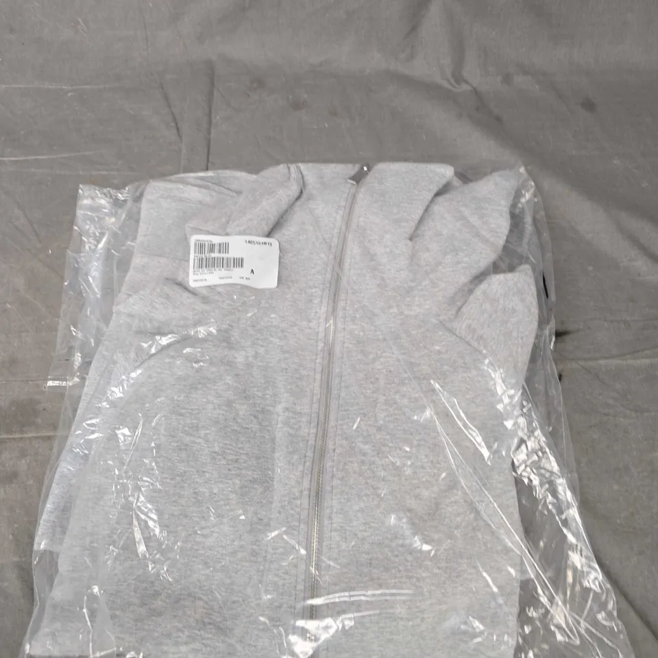 RUTH LANGSFORD ZIP THRU JACKET IN GREY - XL