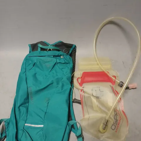 OSPREY HYDRATION BACKPACK IN TEAL