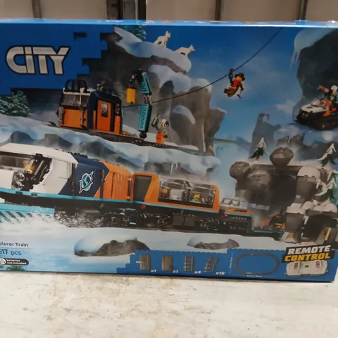 LEGO CITY EXPLORER TRAIN SET 60470 - 157 PCS, REMOTE CONTROL
