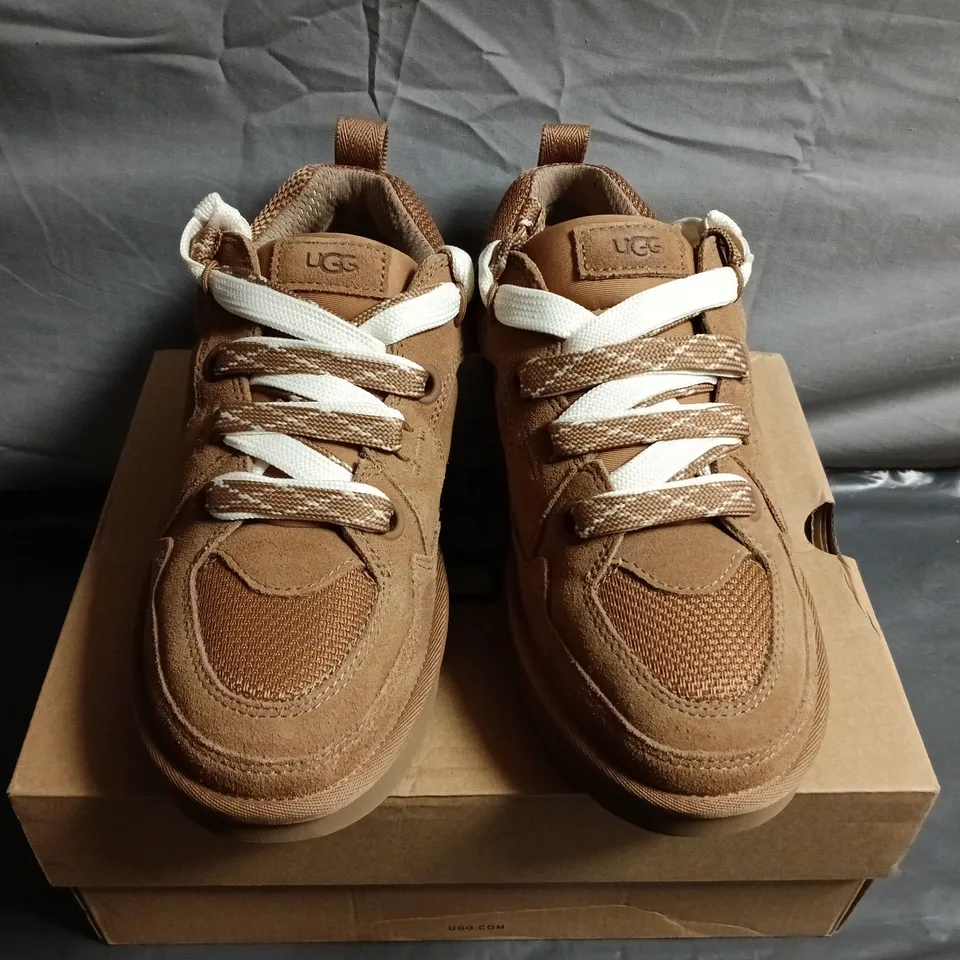 BOXED PAIR OF UGG TRAINERS - UK SIZE 8