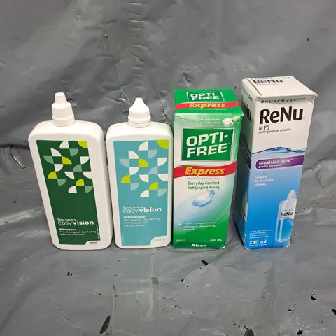 APPROXIMATELY 20 ASSORTED CONTACT LENS SOLUTIONS - COLLECTION ONLY