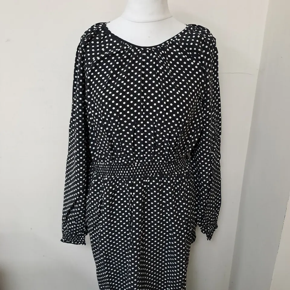 WOMENS BODEN POLKA DOT DRESS SIZE 14R